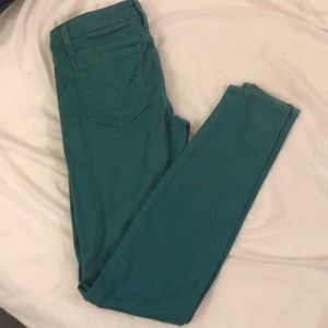 Green Joes skinny jeans!